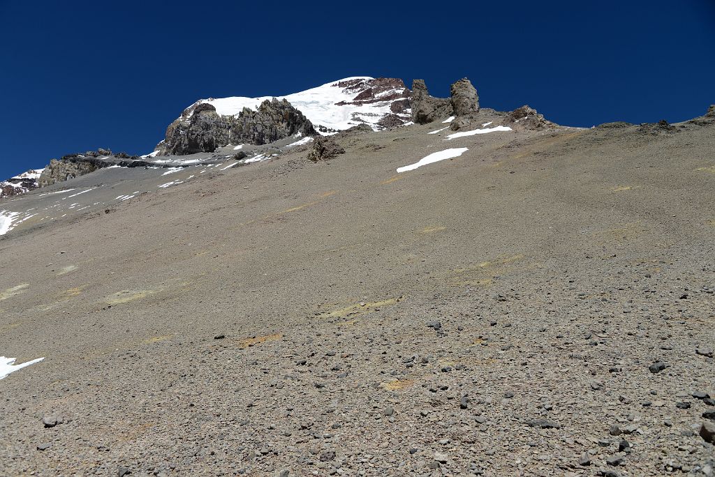 13 Aconcagua East Face And Polish Glacier From The Ameghino Col 5370m On The Way To Aconcagua Camp 2